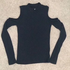 Small American Eagle Black Top